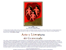 Tablet Screenshot of literaturaguatemalteca.org